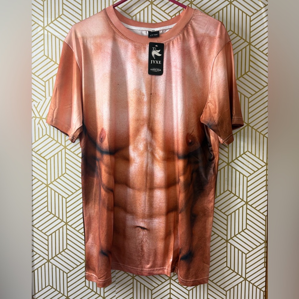 JYXE Muscle Print T-Shirt XL